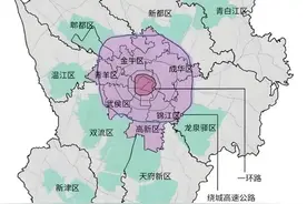 成都城市范围面积人口经济情况简要说明图片