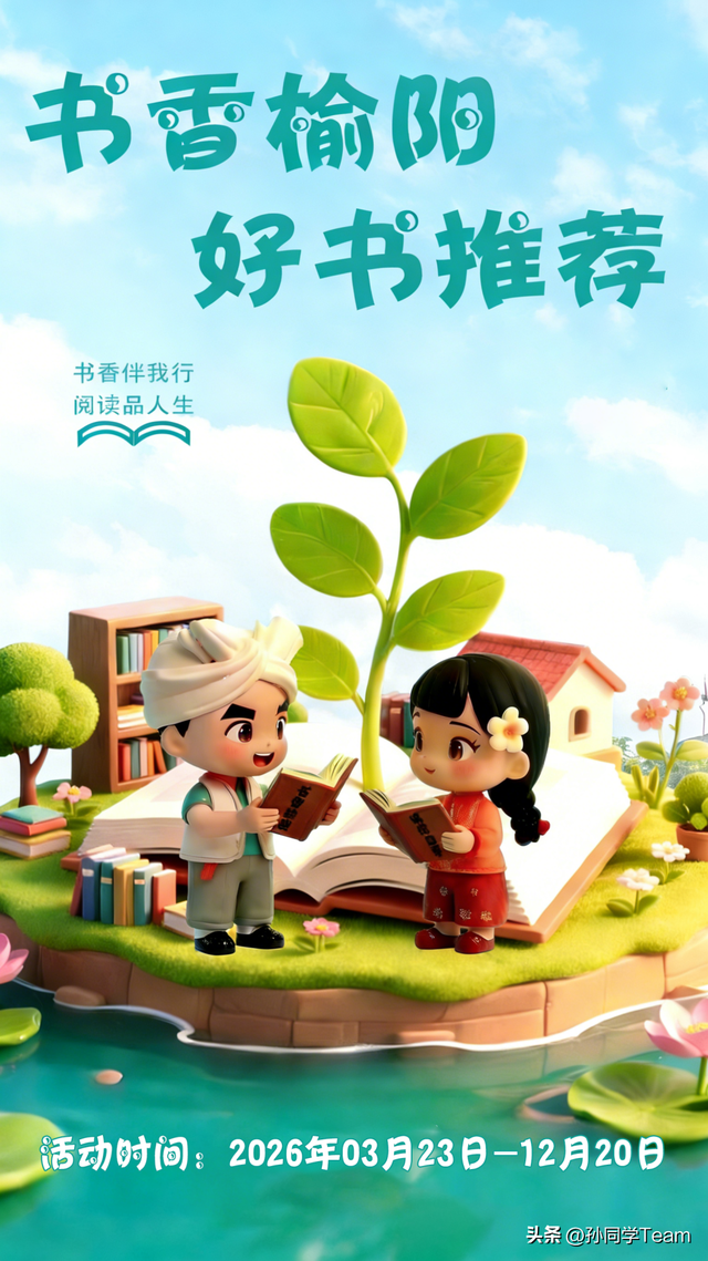 全民阅读活动周｜邂逅大美榆阳，共赴书香之约