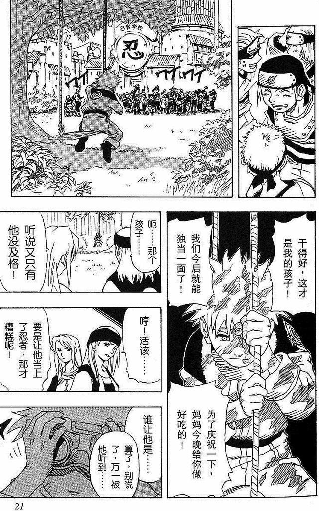 漫画 欣赏 - 火影忍者 01