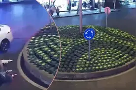 在环岛发生事故，这样行驶负主责！图片