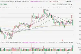 京东方A大跌超7%，成交额放大至逾36亿！预计上半年净利21亿元–23亿元同比预增185%-213%图片