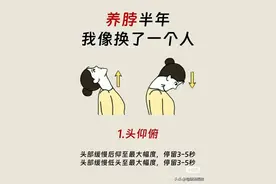 颈椎喜欢的6个动作，改善曲度变直图片