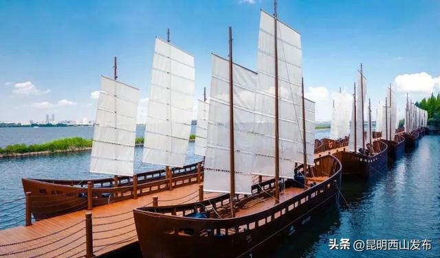 藏不住了！滇池畔“帆船浮桥”重新开放，随手拍都是大片！
