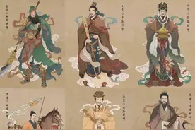 中国民间信奉的九路财神，你知道都是谁吗？图片