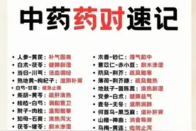 中药药对速记秘籍，轻松掌握养生智慧！图片