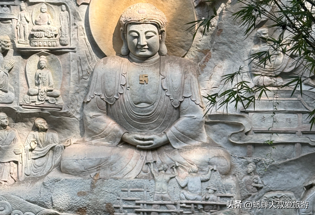 没有想到，浙江还有个“依山为寺”的景区，始建于东晋，超有料！