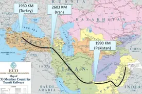 中巴伊铁路，一旦建设完成，伊朗石油可直抵中国！图片