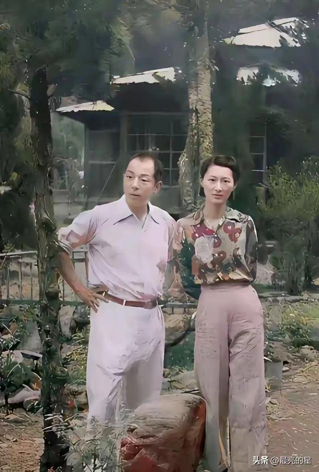 年轻时的张学良和赵四小姐的真实容颜，郎才女貌