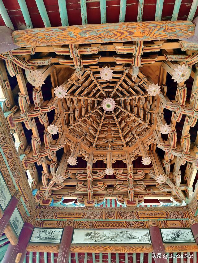 太行深处藏着座宝藏古寺！700年藻井艳压群芳，免费开放少有人知