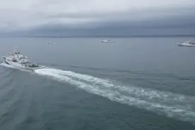 岛内拒绝认错，不到24小时，大陆巡航升级，越过“中线”逼近浅滩图片