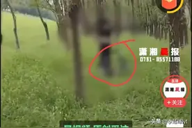 河南一女子树林上吊身亡，现场太凄惨，原因曝光，脚上鞋子不见了图片