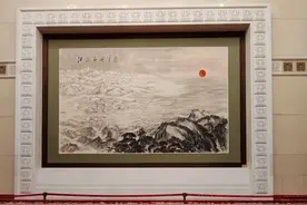人民大会堂里的中国第一山水画，《江山如此多娇》竟然是“赝品”图片