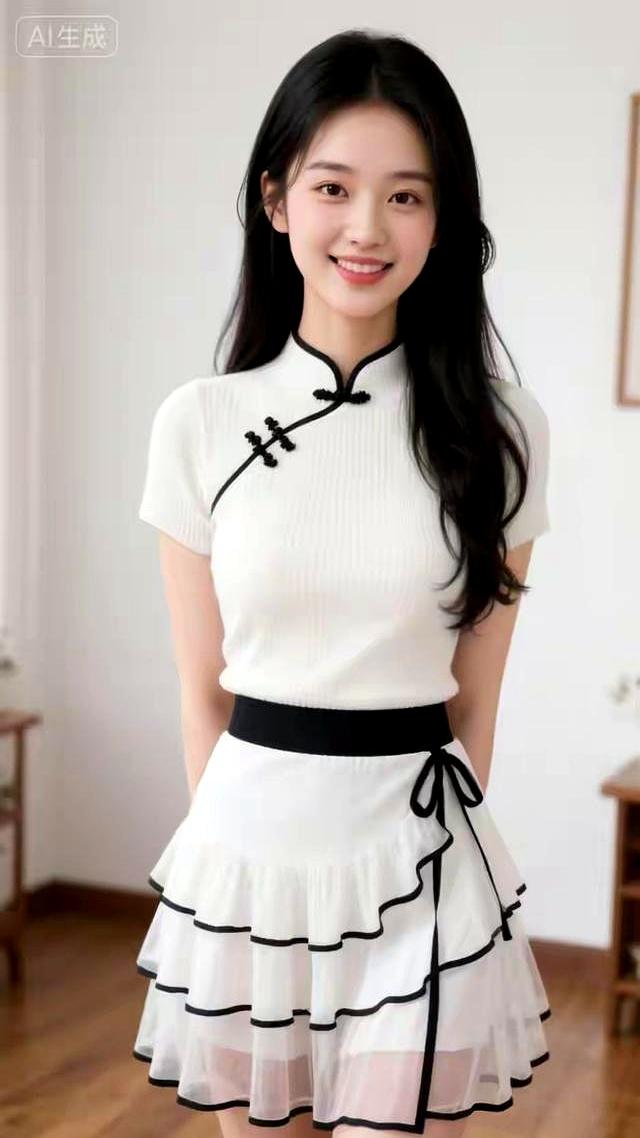 你是古典与青春的交响，一笑，便晕开满室温柔的香