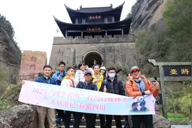 春游广元台湾友人感慨“从课本走进现实 ”图片