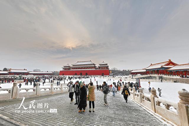 北京：故宫雪后初霁美如画