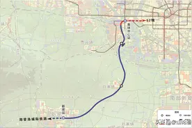 河南省规划近期建设郑州至新密连接线城际铁路，白寨镇出行更便利图片