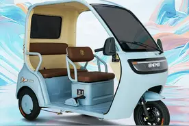 颜值高！亮点足！看看大厂金彭造了一款怎样的休闲三轮图片