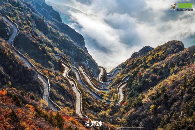 11月自驾天花板！八百里太行秋色巅峰，穿挂壁公路，邂逅红叶古村