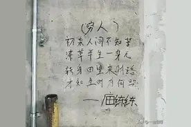 建筑工地上出现一首诗，网友们集体破防，高手在民间图片