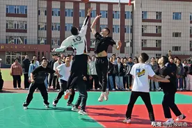 抚松县第一中学举办“律动青春 心向暖阳”体育心理团建小型运动会图片
