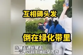 炸裂！暴走团大爷大妈打起来了，扇巴掌薅头发，网友:同行是冤家图片