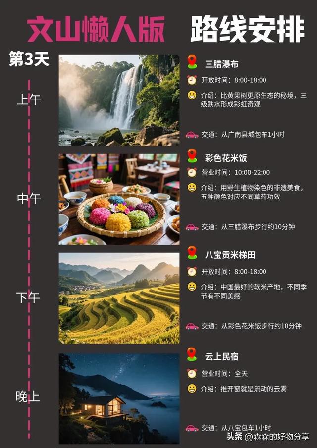 文山3天秘境之旅