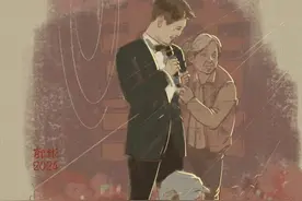 爱与思念的奇迹：外婆化蝶守护孙子婚礼，新郎泪崩见证”图片