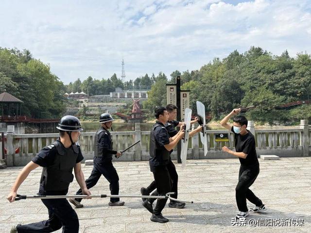 实战砺盾！鸡公山风景区开展反恐应急演练，筑牢安全防线