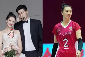 CBA最幸福的富二代，母亲身价过亿，妻子是身高1米93的排球女神图片