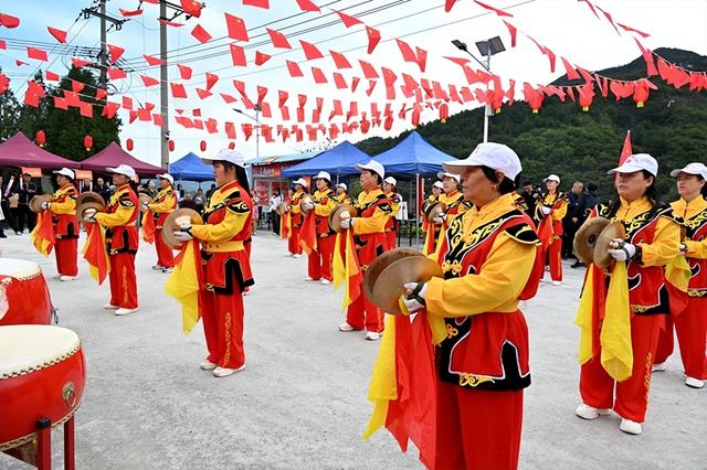 盂县仙人乡垴上村第十届红薯丰收季活动启动