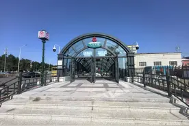 在这儿上学的方便了！哈尔滨地铁又有两个出入口开通图片