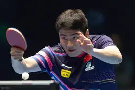 世乒赛-梁靖崑4-3力克林诗栋 晋级男单四强 林诗栋三线均出局图片