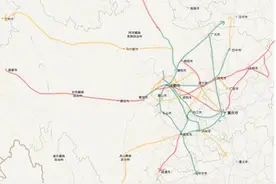 四川在建高铁8条，2025年开工一条，2026~2028年都有新线投用图片