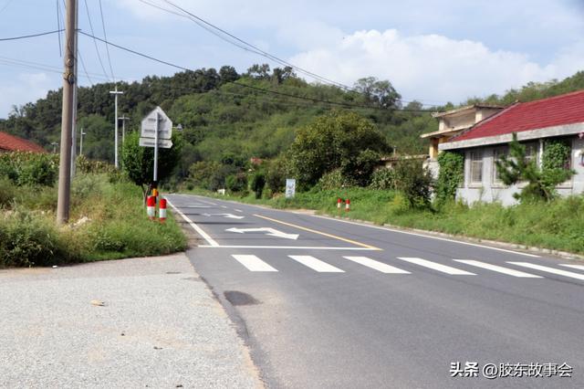 组图：牟平观水镇留格庄村掠影，桃威铁路从该村经过