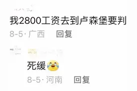 笑麻了！倪夏莲评论区 “我工资2800去卢森堡判几年？” 答：死缓图片