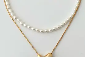 天呐‼️串珠项链叠戴也太高级了叭图片