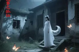 民间故事：布贩夜宿荒村，救下受伤白狐，狐仙：睡前鞋尖莫朝北图片