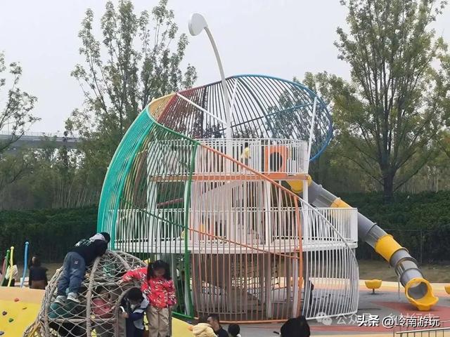 乘上地铁10号线到灞渭桥湿地公园，大片粉黛乱子草等着你打卡！