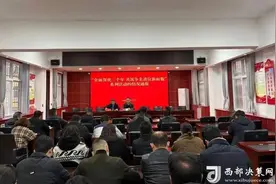 宝鸡市凤翔区姚家沟镇召开村级办公场所环境面貌提升情况通报会图片