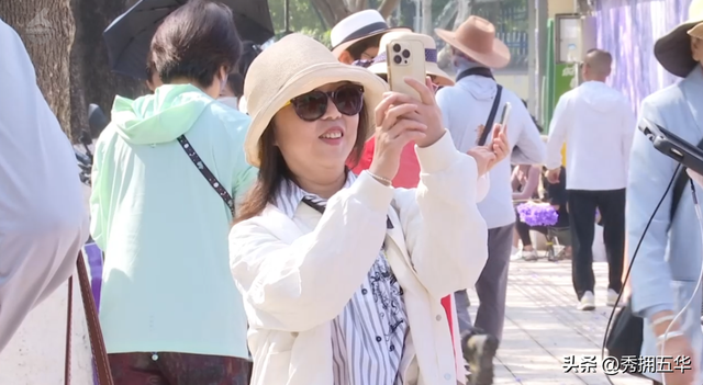 已经开始排队了！蓝花楹赏花巴士试运行