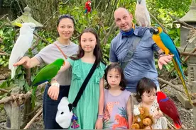 德国光头大叔 娶上海空姐 生3个女儿 违背了当初在上海买房的誓言？图片