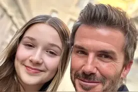 闺女像爸：贝克汉姆4个孩子只有小七遗传颜值，3个儿子越长越残图片