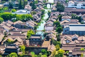 距今1300多年历史的江南水乡古镇—浙江海宁盐官古镇图片