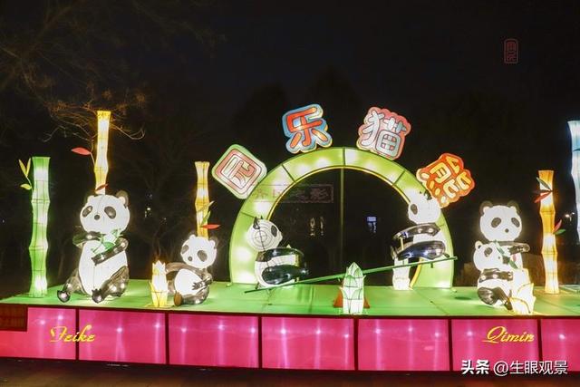 影记 | 春节临淄太公湖花灯展，景观都在这儿（下）