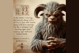 我用AI尝试将《山海经》的神兽描绘出来，实在是奇幻大片图片