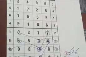 2月18日《鸿兴》体彩排列五规律合分讲解图片