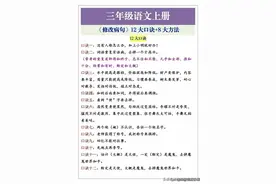 《修改病句》12大口诀8大方法，练一练，语文句式不发愁了！图片