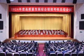 2024年度高质量发展综合绩效考核总结会议召开 张宏伟讲话 翟军主持 张兵邵士官张国洲出席图片