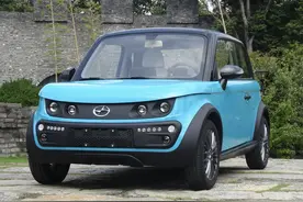 新车 | 售5.28万元起，九龙开鹿V3上市，2门4座微型车/续航200公里图片