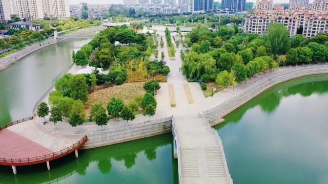 泌阳双龙公园 ，一颗镶嵌在城市中的翡翠明珠！